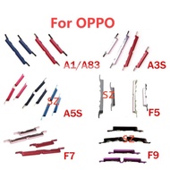 For OPPO A1 A83 A3 A3S A5S F7 F9 F11 Power On Off Volume Switch Key Button Phone Replacement Spare P