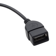 Car Audio Cable Car 3.5 to USB Female Port Adapter Cable aux3.5 AUX to USB Female U Disk Connection
