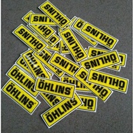 Printing Sticker shock ohlins racing Sticker racing Sticker
