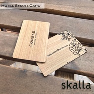 Wooden Hotel Smart card hotel access card Key NFC RFID Wooden hotel Key card custom hotel tap card