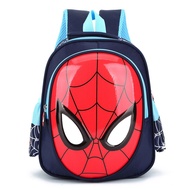 【A Creative】 Spiderman USA 3D School Bag Backpack Three Colors Boys Kids Boys Children