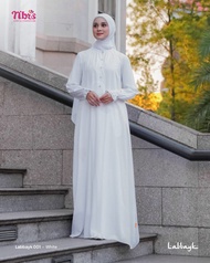 GAMIS NIBRAS TERBARU LABBAYK 001 / BAJU NIBRAS TERBARU / GAMIS PUTIH POLOS / GAMIS BUSUI LONGDRESS G