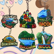 ohana Batangas Bicol Bukidnon Souvenir Keychain Landmark City Design