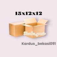 Cardboard box packing 15x12x12