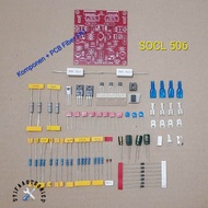 Komponen SOCL506 SOCL 506 paket rakit lengkap-power amplifier
