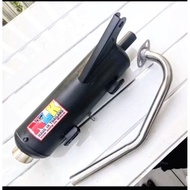 Exhaust Standard Racing NLK Exhaust open for ego s/ego Lc125-135/ego gear/ego v1/ego avantiz