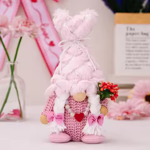 Gnomes Ornaments Valentine Day Gnomes Regalos De Navidad For Elf Gnomes Ornaments Party Decoration N