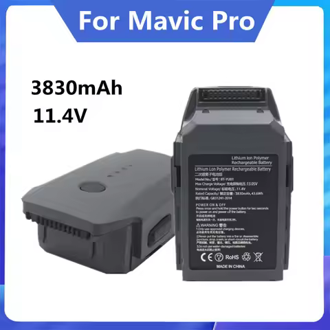For Mavic Pro Compatible With Mavic Pro Battery Capacity 3830mAh 27 Minute Endurance Drone Replaceme