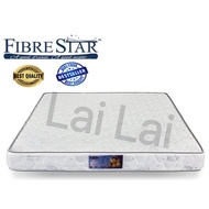 Fibre Star 100% Full Coconut Fibre Queen/King Size Mattress/Tilam Romance (10 Years Warranty)