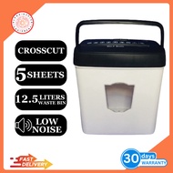 RED Paper Shredder Cross-cut, DS-600 Automatic Paper Shredder Machine