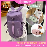 iFASHION 1357 Travel Bagpack Waterproof Backpack Duffel Gym Sport Bag Beg Galas Belakang Baju Balik 