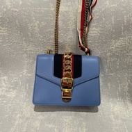 Gucci sylvie 藍色小號