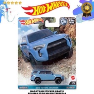 HW Hot Wheels Premium 2018 Toyota 4Runner biru OffroadHW