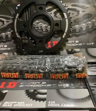 RS150/CBR150/CBR150-R/CB150-R/GTR150 SPROCKET SET DID ORIGINAL 14/42 14/45 WITH CHAIN DID HEAVY DUTY