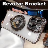 For iphone 15 Pro Max Rotate Gyro Holder Magsafe Magnetic Case for iPhone 14 11 12 13 Pro Max Protec