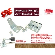 Autogate Swing L Arm Bracket Set
