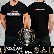 T-shirt Youtube Request Channel Name v2 Distro Clothes