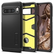 SPIGEN Case for Pixel 8 Series [Tough Armor] Extreme Shockproof Protection with Integrated Kickstand