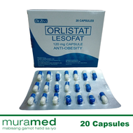 Lesofat Orlistat  120 mg Capsule 20's