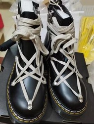 【💖全新】Rick Owens x Dr. Martens 1460 Bex DS RO 馬丁靴 黑色 多碼可選