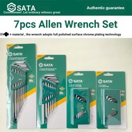 Shida 7-Piece Ball Head Allen Wrench Set 09125 Allen Wrench Set 1.5-6mm Allen Wrench Set 1.5mm Allen