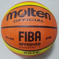 SPALDING RUBBER BASKETBALL - MOLTEN - WILSON RUBBER