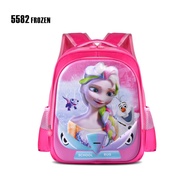 Tas Ransel Sekolah Cartoon 5582-14 Inch Tas Anak SD Laki-Laki Dan Perempuan Tas Punggung Cartoon
