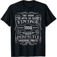 Men's cotton T-shirt Vintage 1956 Man Myth Legend 70 Year Old Gifts 70th Birthday T-Shirt