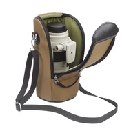[Photography Accessories]White/Special Camera Bag for Long Focal Length Lens of Small Bamboo Cannon 