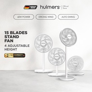 Hulmers 15 Blade Electric Stand Fan Adjustable Fan Table Fan |Kipas Berdiri Elektrik Berkuasa dengan