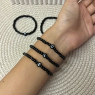 Premium initial bead bracelet Premium anti-fade initial bracelet / couple initial bead bracelet