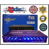 Caliber Car Pre Amp 7 Band Parametric Equalizer Audio Kereta Murah Subwoofer Output Proton Perodua U