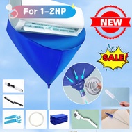 1-2HP Aircond Cleaning Cover kit Aircond Cleaning Bag Aircond Cleaner Canvas Aircond Cleaning Tool S