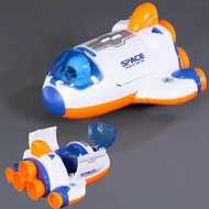 Space Rocket Toy Airplane Toy Astronaut Toy for Boys Space Toy HW23030997 - ORANGE