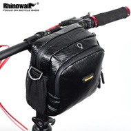 Rhinowalk Bicycle Handlebar Bag Waterproof Bike Front Frame Bag Folding Bike Cycling Bag For MTB Roa