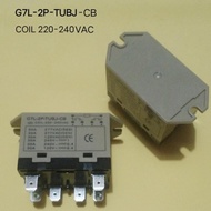 Daikin AC Compressor Relay 2PK G7L-2P-TUBJ-CB 30A Coil 220-240VAC MFD27
