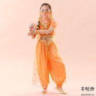 Pasha girl children's dance costume Indian dance performance costume exotic princess jasmine suit co
