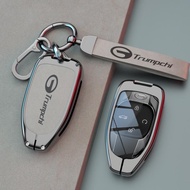 GAC Emzoom Metal Key Cover Keychain GAC Trumpchi GS4 GM8 GA3 GA6 SGS7 GA4 GS5 GS3 Legend GS8 Car Acc