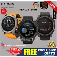 🇲🇾 Garmin Fenix 8 51MM AMOLED Sapphire Solar Titanium Bezel  - Outdoor Watch Call ECG New 2024