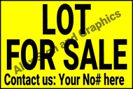 Lot for Sale: Contact Us - Your No. Here PVC Signage - A4 Size (7.5 x 11.25 inches)