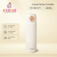 Casual Series 480ML 316 Stainless Steel Insulated Water Bottle Thermos for Office & Students Hot And