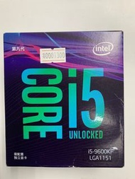 Intel i5-9600KF,3.7GHZ,9MB高速緩存LGA1151