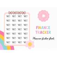 Air ticket pay | Planner sticker sheet For Flight Tickets