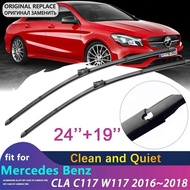 Car Wiper Blades for Mercedes Benz CLA C117 W117 2016~2018 2017 AMG Windscreen CLA180 CLA200 CLA220 