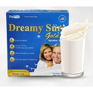 Dreamy Sure Gold Milk Overcome Insomnia Original BPOM