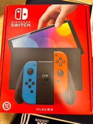 Nintendo Switch OLED 紅藍色 任天堂遊戲主機