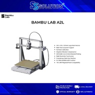 [NEW] BAMBU LAB A2L, A2L COMBO ILarge Multicolor Printing Stable High Speed 3D Printer with Cutting 