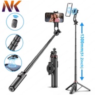 ToKerNew C20 Magnetic Selfie Stick Tripod for iPhone 12-16 Pro Max Travel Stand with  Phone Clamp fo