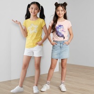 Girls' Short Sleeve T-Shirt Gd 4 - 14 Years