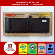 ORIGINAL NEW MCBK PRO 15'' A1321 A1286 SERIES BATTERY 10.95V 77.5Wh